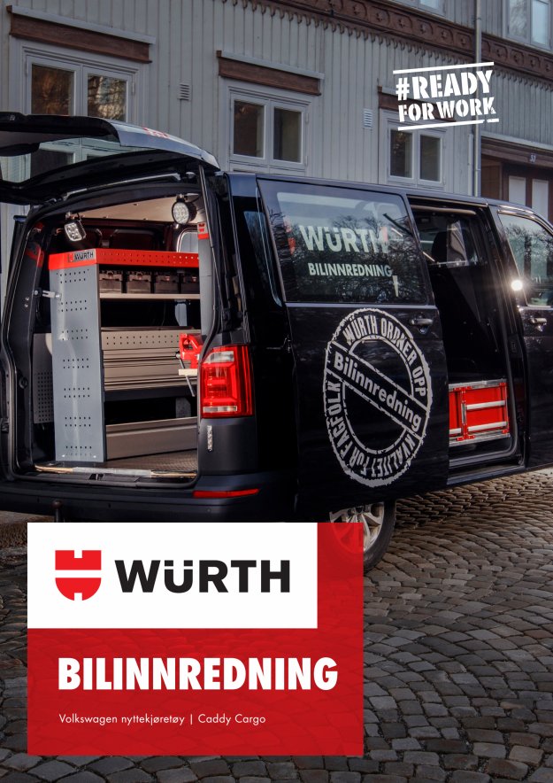 Bilinnredning VW Caddy Cargo