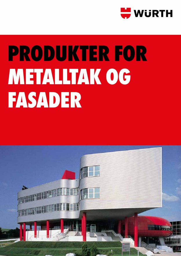 Metalltak og fasader