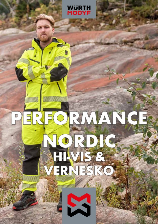 Modyf Performance Nordic Hi-Vis og vernesko